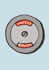 Engaged W/C design created by Paper! Snow! A Ghost!