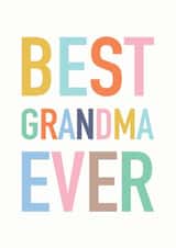 grandparent grandma Just because Card 10669 created by Studio 9