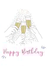 Happy Birthday Drinks Card 39274 created by Emma Keight