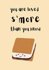 smores marshmallow Love & Friendship Card 17612 created by crystal chou