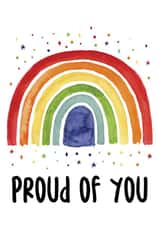 well done proud of you Congratulations Card 18231 created by Prints With Personality