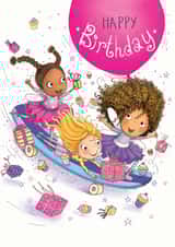 Child illustration Birthday Card 15043 created by Karmuka