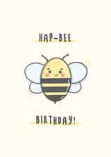 hapbee Child Birthday Card 18119 created by Pixel Elf