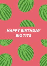 Happy Birthday Big Tits created by Ellie Fflur Studio