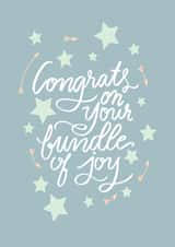 bundle joy New Baby Card 18855 created by Lea Velasquez