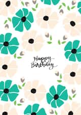 Classic Birthday Card - For Her - Flowers created by Lea Velasquez