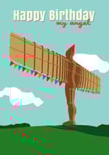 Happy Birthday My Angel of the North created by Cox a Doodle Doo