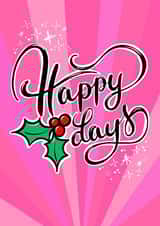 Female adult Christmas Card 45276 created by Jane Harding