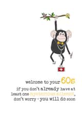 Welcome to your 60s Birthday card created by Dandelion Stationery