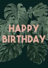 plant nature Birthday Card 7308 created by Amy Ellen Designs