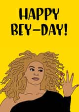 beyonce bey Birthday Card 45289 created by a la Carde