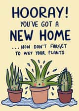 cute funny New Home Card 18760 created by Wandering Studio Co.