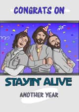 birthday beegees Birthday Card 18965 created by Sadie Webster