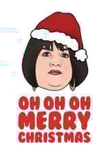 Gavin and stacey nessa Christmas Card 10120 created by Hey Huns It's Nicole