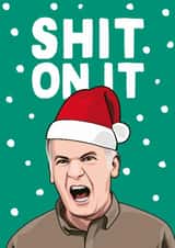 Friday night dinner martin Christmas Card 16173 created by All Things Banter