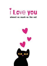 Cute Cat for the one you love. created by ROSHAH DESIGNS