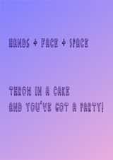 celebration coronavirus Birthday Card 45298 created by Sassy Bird 