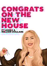 Funny Christine Quinn - Selling Sunset - Congrats On The New House It Looks Like A Million Dollars created by Filthy Sentiments