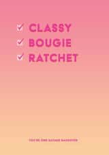 tik tok megan the stallion Birthday Card 42787 created by Cathy Cornish