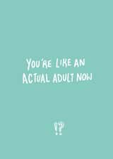 you're like Birthday Card 20413 created by Emily Johnson