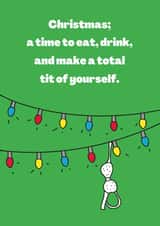 Female adult Christmas Card 43072 created by Kim&Tonic