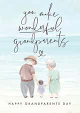 grandparent adult Card 6021 created by Mrs Best Paper Co.