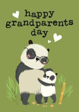 panda adult Card 6024 created by Mrs Best Paper Co.