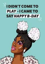 play came Birthday Card 16321 created by YOB & YAG