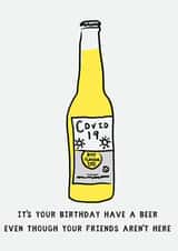 Covid Self isolation Card 45353 created by Die Card