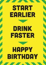 funny cv2020 Birthday Card 44352 created by Jolly Ginger Cards