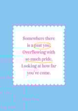 Thoughtful card to send to a loved one. created by Jessica Rachel Sharp