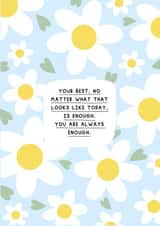 Cute card to send to loved ones who are struggling and need a lift. created by Jessica Rachel Sharp