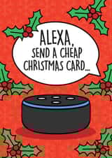 Alexa Christmas Card created by Thirty Mussels