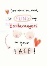 fling face Valentines Day Card 45363 created by Lindsay loves to draw