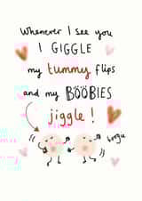 giggle tummy Anniversary Card 45364 created by Lindsay loves to draw