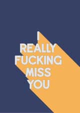 fucking miss Just because Card 19892 created by Just Frank