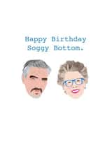 gbbo bake off Birthday Card 20193 created by The Gift Cartel