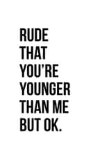 rude younger Birthday Card 20212 created by Jude Patla 