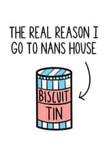 grandma funny Just because Card 18731 created by The Pretty Funny Co.