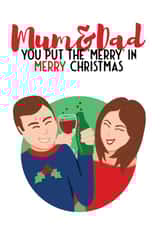 parents cheeky Christmas Card 17983 created by Bev O'Connor || @oconnordesign