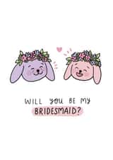 Puppies - bridesmaid design. created by Jessica Woodhouse
