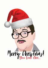 Friday Night Dinner Jim Christmas Card  created by Sweetlove Press