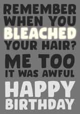 Funny Cheeky Birthday Card 32735 created by Josh Daniel