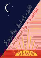 dawn darkest Thinking of you Card 20352 created by Hazel Nicholls