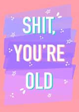 funny old Birthday Card 16889 created by Rude Mama