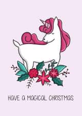 Magical Christmas Unicorn created by Creaternet