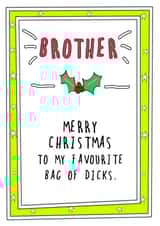Brother adult Card 29656 created by Go La La!