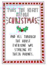 adult funny Christmas Card 29657 created by Go La La!