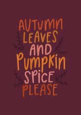 pumpkin October  Just because Card 18060 created by katie illustrated