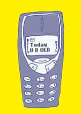 cheeky funny Birthday Card 17287 created by Heather More Illustration